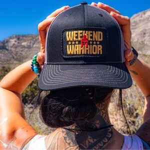 WEEKEND WARRIOR SNAPBACK HAT UNISEX BRAND NEW